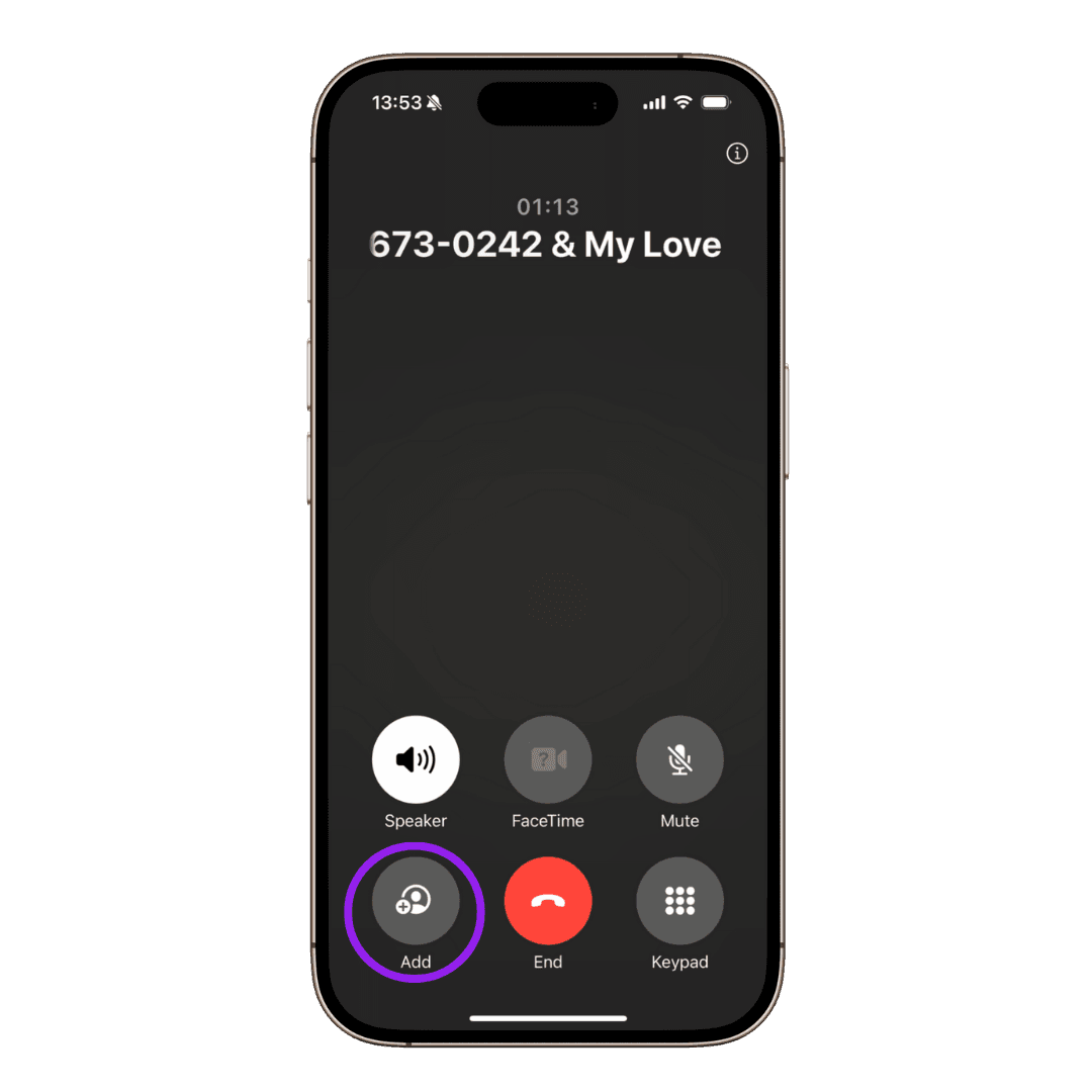add your caller